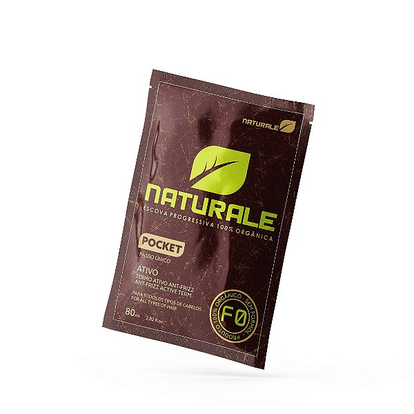 Naturale Escova Progressiva Sache Pocket 80ml - Passo 2