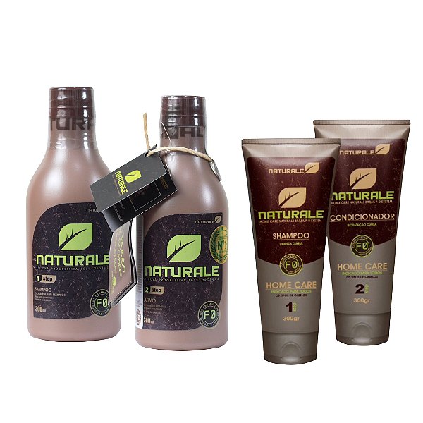 Naturale Progressiva Organica 2x300ml + Kit Manutenção