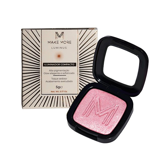 Iluminador Compacto Luminus Pink Glow