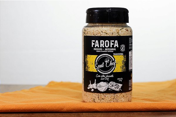 Farofa Crocante Artesanal Tradicional Soul Chef 240g