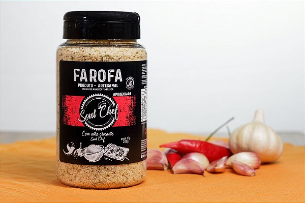 Farofa Crocante Artesanal Apimentada Soul Chef 240g