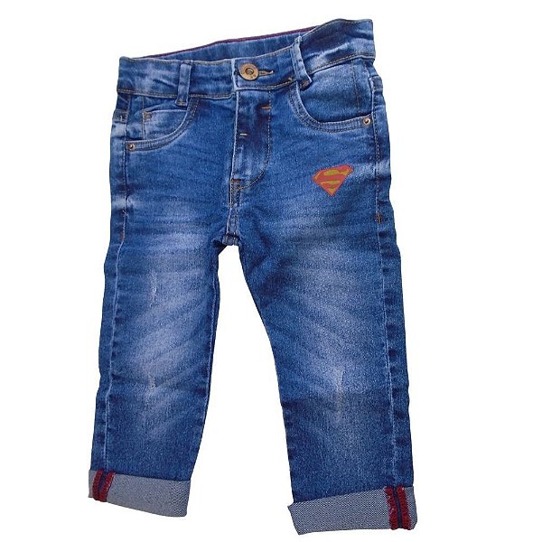 Calça Jeans Infantil Menino Slim - Cardili Kids