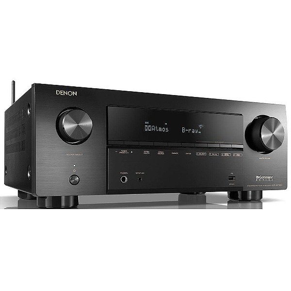 Receiver Denon AVR-X2700H 7.2 8K eARC Dolby Atmos e HDR - 500W