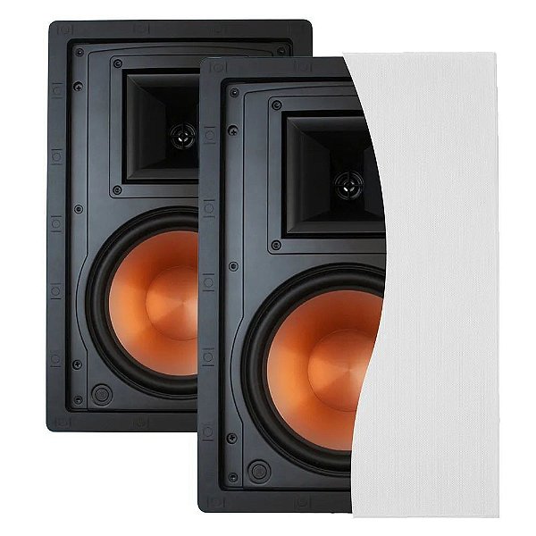 Par de Caixa de Embutir Klipsch R-5650-W 50W RMS - Branco