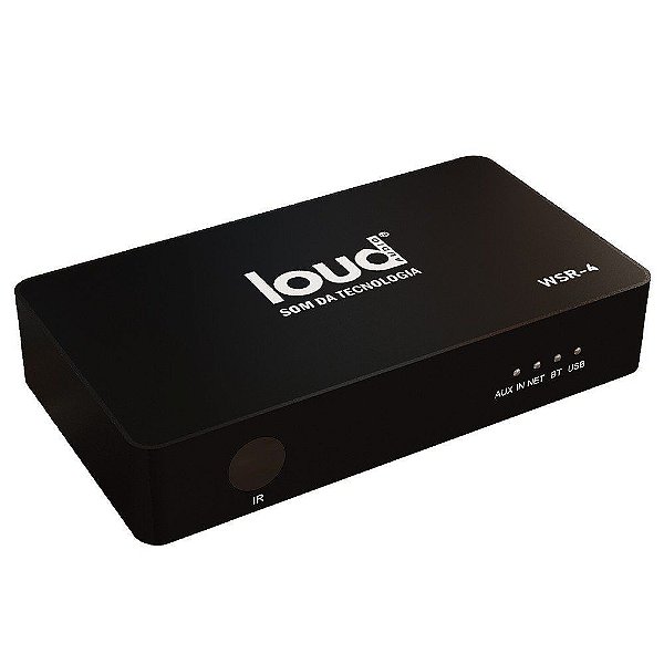Receptor Multimídia Loud WSR-4 Wi-Fi - Bivolt