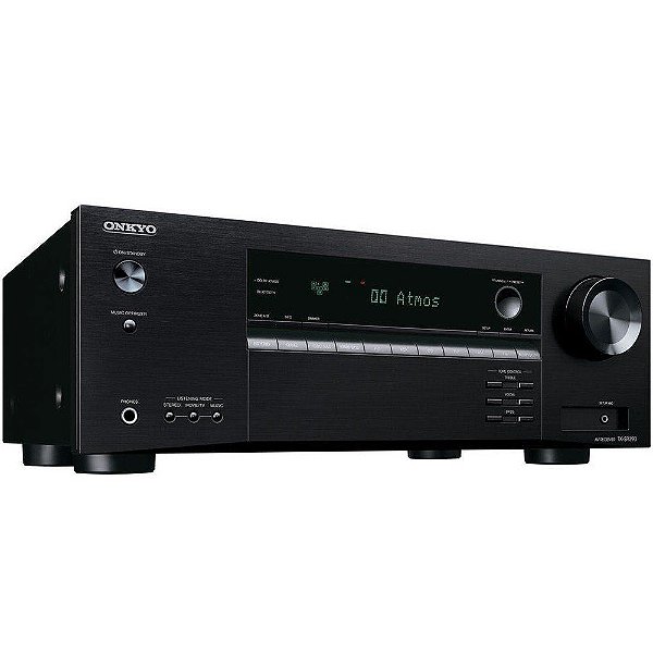 Receiver Onkyo TX-SR393 5.2 Bluetooth HDR Dolby Atmos - 110V