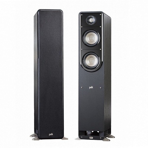 Par de Caixa Torre Signature S50 Polk Audio 150W - Preto