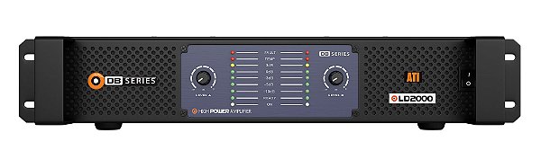 Amplificador DB Series LD2000 2000W 4Ohms - 2 canais
