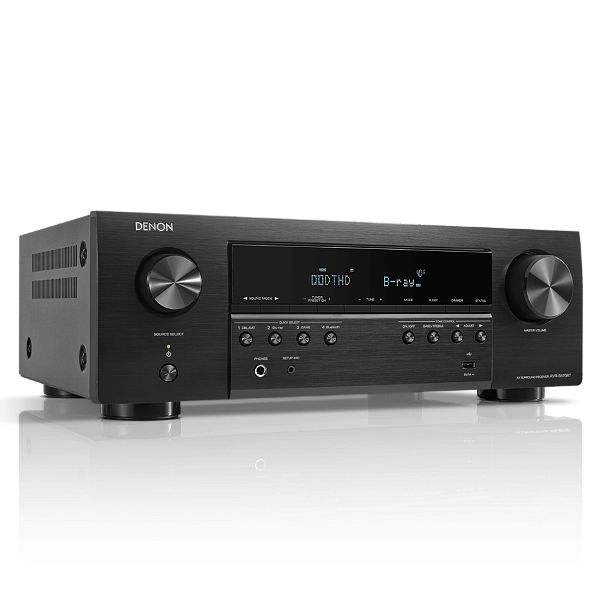 Receiver Denon AVR-S570BT 5.2 Canais - 8k Dolby TrueHD