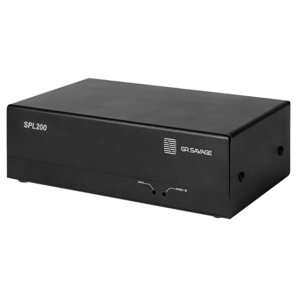 Amplificador Estéreo Profissional SPL200 200W - GR Savage
