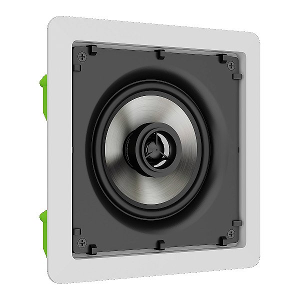 Caixa Acústica de Embutir Quadrada Loud Áudio SQ5-50 5" 50W RMS 2 Vias Gesso Forro