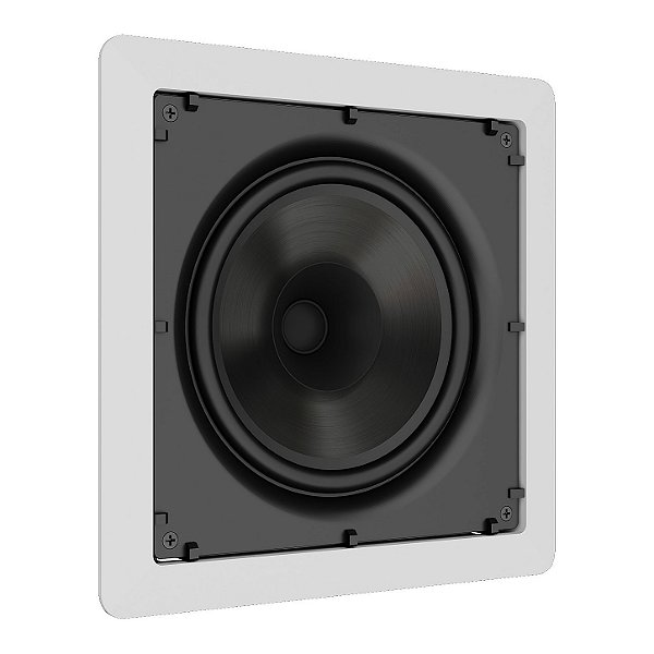 Caixa de Som de Embutir Estéreo Quadrada Loud Áudio SQ6-30 PA 6" Bobina Dupla 30W por Canal