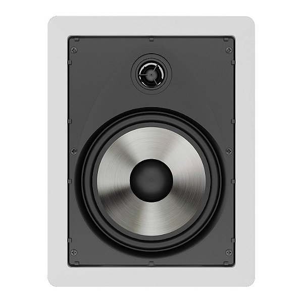 Caixa de Som de Embutir Retangular Loud Áudio LR6 50 6" 50W 2 Vias Tweeter Pivotante