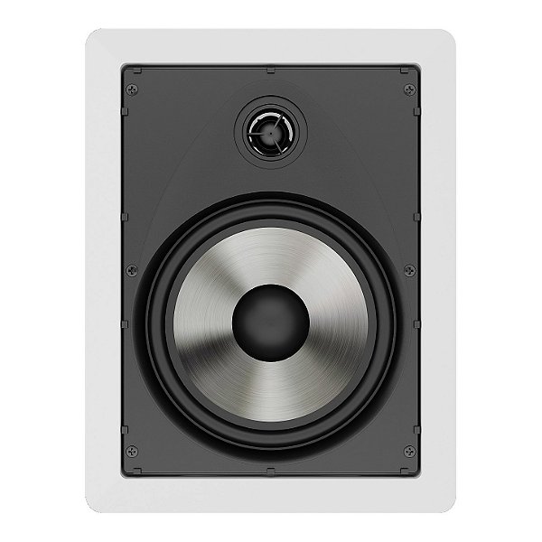 Caixa de Som de Embutir Retangular Loud Áudio LR6 100 6" 100W 2 Vias Tweeter Pivotante