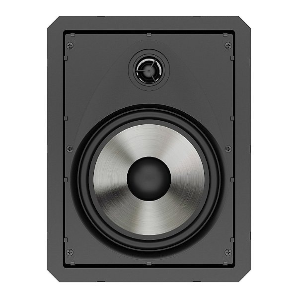Par de Caixas de Som de Embutir Retangular Loud Áudio LR6 BL Passiva 6" Borderless para APL 90 BT