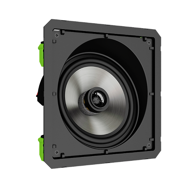 Caixa Acústica de Embutir Angulada Quadrada Loud Áudio SL6-120 120W RMS Borderless