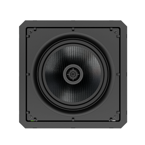 Caixa Acústica de Embutir Quadrada Loud Áudio CSK6-120 120W RMS Borderless