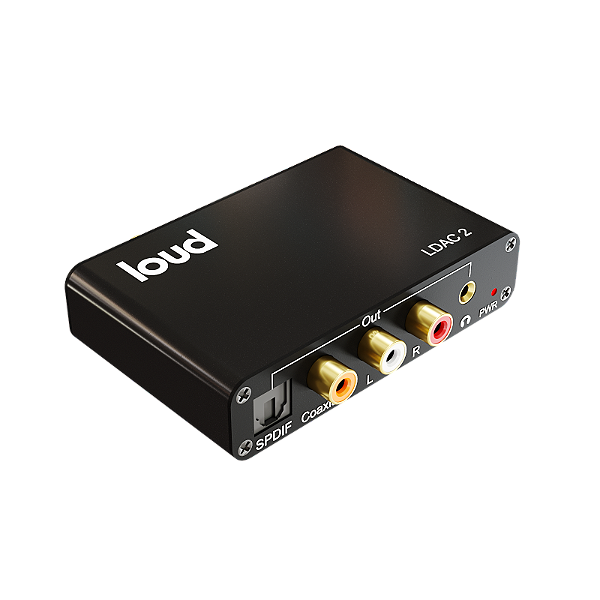 Conversor de Sinal Digital para Analógico Loud Áudio LDAC 2 - Bivolt