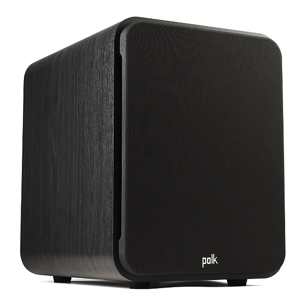 Subwoofer Ativo Polk Signature Elite ES10 10" Frontal 200W Classe D Power Port Duplo Controle de Fase Preto