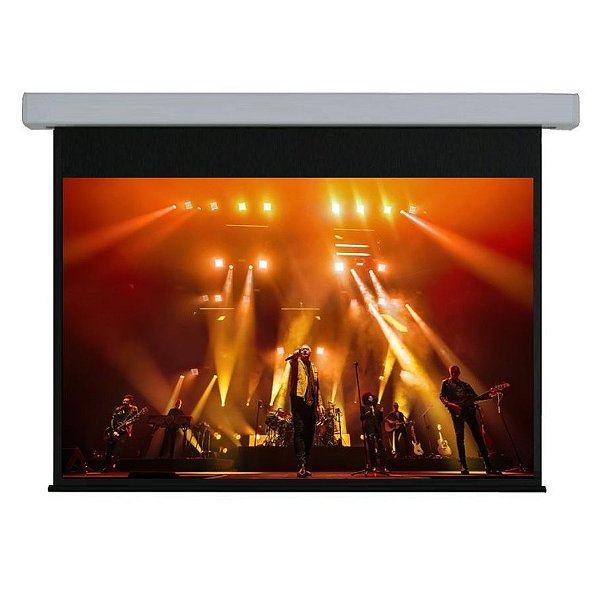 Tela de Projeção Nardelli 106" HDTV 16:9 Elétrica Luxo PRO - Superfície Perfeita