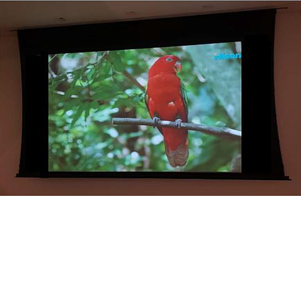 Tela Retrátil Duplo Formato Vertical Kayzen - Motor Premium - 2.35:1 para 16:9