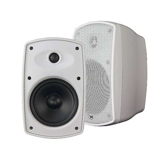 Par de Caixas de Som Ambiente Sumay 80W - Resistente à Água