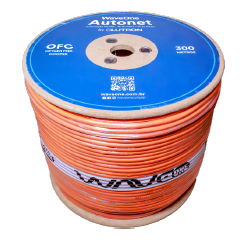 Cabo Autonet RS485 para Automação | Blindado 300m com Pares 18 e 22 AWG