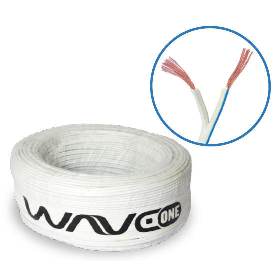 Cabo de Potência WaveOne Plus 2x2,5mm Cobre OFC | Para Sistemas de Alta Performance
