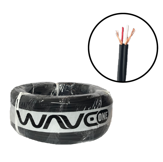 Cabo de Áudio WaveOne Philips 2x0,20mm BT | Padrão para Instalações Eletrônicas