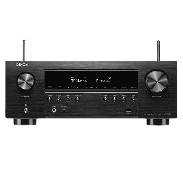 Receiver Denon AVR-S970H 7.2 Canais 90W 8K Dolby Atmos Audyssey XT32 (110V)