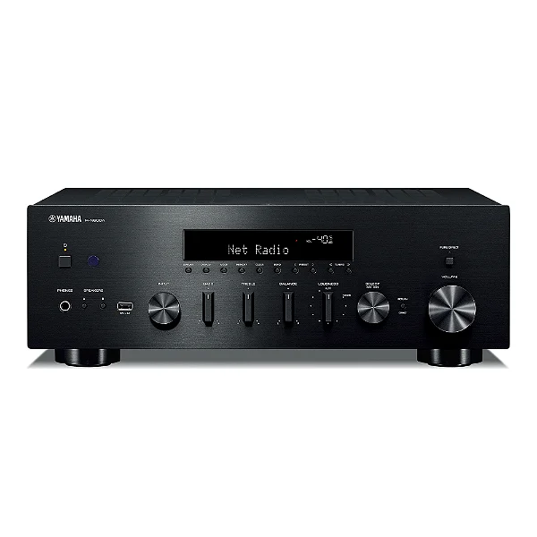 Receiver Hi-Fi Yamaha R-N600A Estéreo 80W MusicCast Phono (110V)