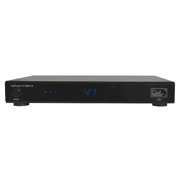 Condicionador de Energia Engeblu FP1900-CX 1900VA 10 Tomadas 127V Filtro de Ruído e Voltímetro Digital