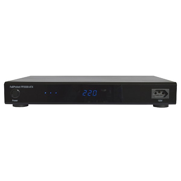 Condicionador de Energia Engeblu FP2000-ATX 2000VA 10 Tomadas 220V para 120V Transformador Toroidal Filtro de Ruído
