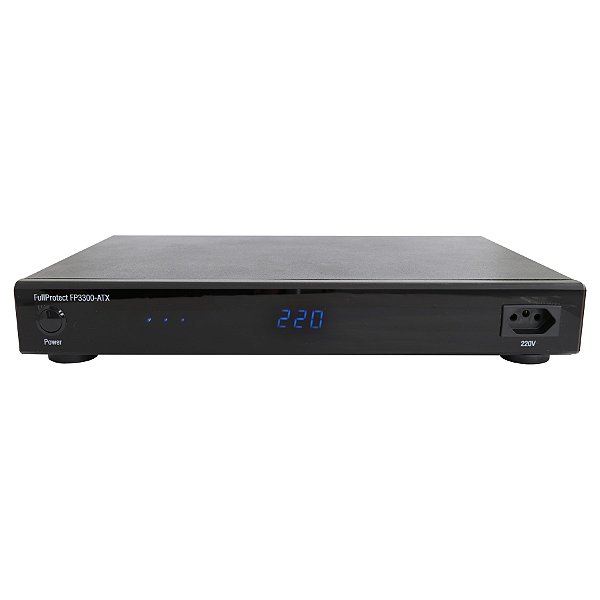 Condicionador de Energia Engeblu FP3300-ATX 3300VA 10 Tomadas 220V para 120V/220V Transformador Toroidal