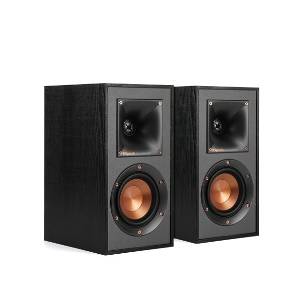 Par de Caixas Bookshelf Klipsch R-41M 4" 200W 90dB Home Theater Surround