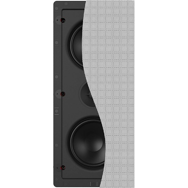 Caixa Acústica de Embutir para Parede Klipsch DS-250W LCR Designer Dual 5,25" Tractrix 60W 8 Ohms