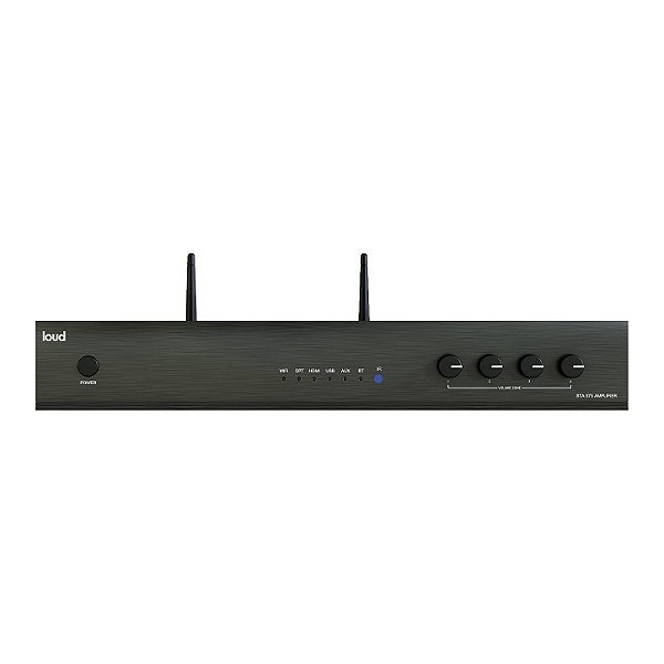 Amplificador Multiroom Loud Áudio STA 875 Streaming 4 Zonas 8 Canais 600W WiFi AirPlay Spotify