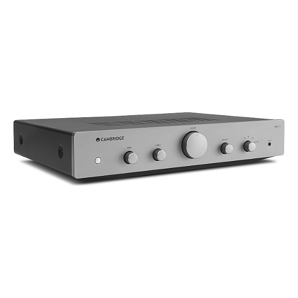 Amplificador Integrado Cambridge Audio AXA25 Estéreo 25W Hi-Fi Controle de Graves e Agudos
