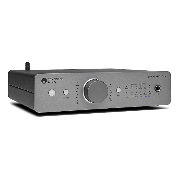 Conversor DAC Cambridge Audio DacMagic 200M Amplificador de Fone Bluetooth aptX MQA DSD512 XLR (Bivolt)