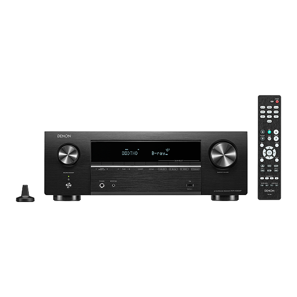 Receiver Denon AVR-X580BT 5.2 Canais 70W 8K HDMI eARC Bluetooth Dolby TrueHD (220V)