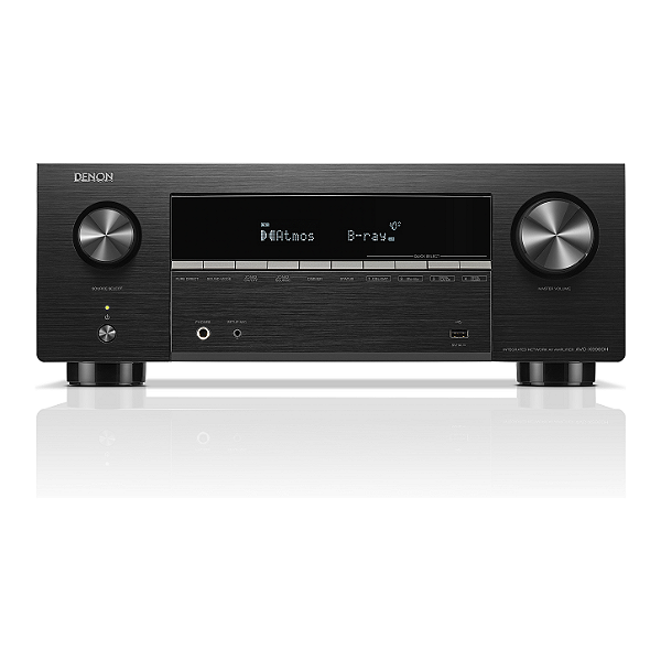 Receiver Denon AVR-X3900H 9.4 Canais 105W 8K Dolby Atmos Auro-3D IMAX Dirac Live Suite