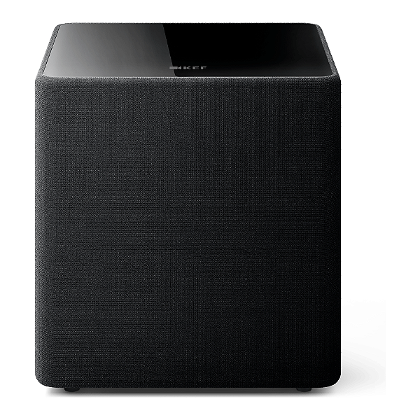 Subwoofer Ativo KEF Kube 10 MIE 10" 300W RMS Classe D Selado MIE Bivolt Trigger 12V Preto