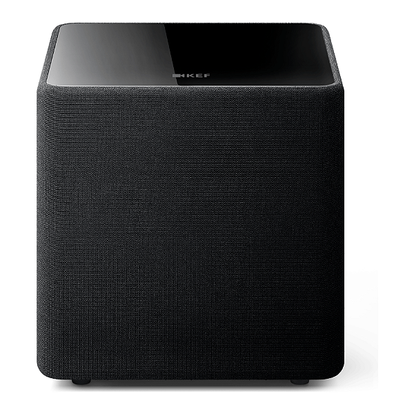 Subwoofer Ativo KEF Kube 8 MIE 8" 300W RMS Classe D Selado MIE Bivolt Trigger 12V Preto