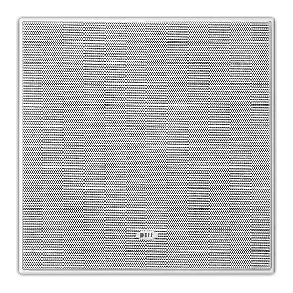 Caixa de Embutir KEF Ci200RS-THX Quadrada THX Ultra Uni-Q 8" 190W Grade Pintável Branca
