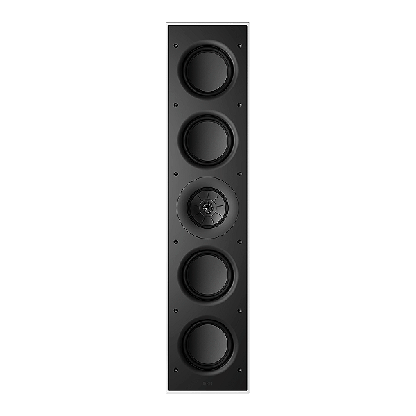 Caixa de Embutir KEF Ci5120QLM-THX Retangular de Parede THX Ultra Uni-Q 3 Vias 4x4,75" 250W Grade Pintável Branca