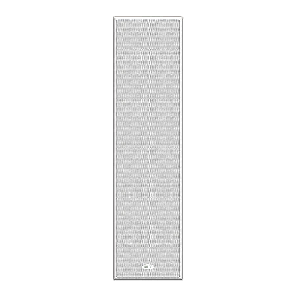 Caixa de Embutir KEF Ci4100QL-THX Retangular de Parede THX Select Uni-Q 3 Vias 3x4" 150W Grade Pintável Branca