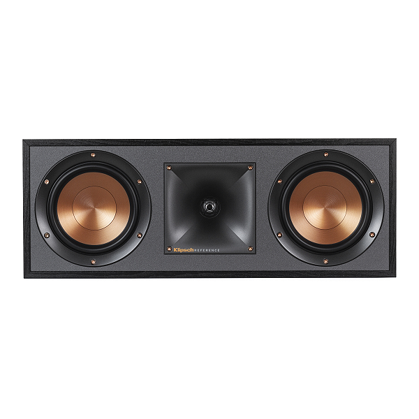 Caixa Acústica Central Klipsch R-52C Reference Duplo 5,25" IMG 100W 95dB Tractrix 90x90 Grade Magnética