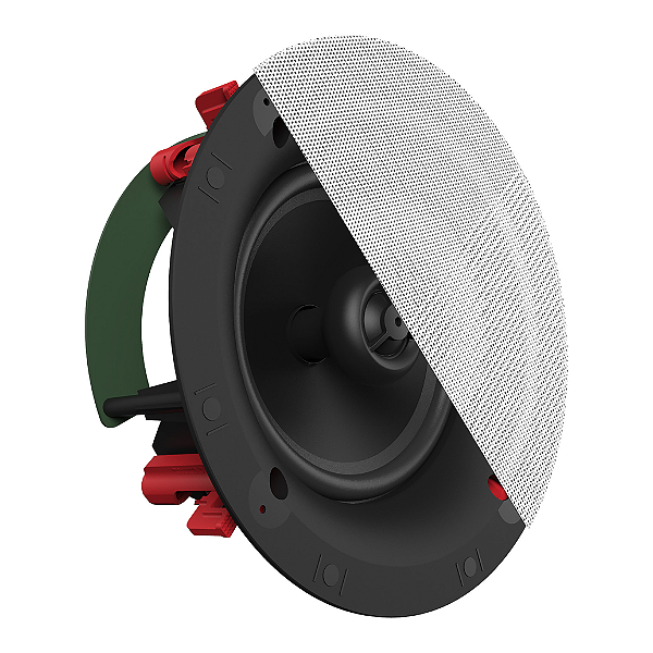 Caixa Acústica de Embutir Teto Klipsch DS-160C Designer Redonda 6,5" Tractrix Sky Hook Grade Pintável