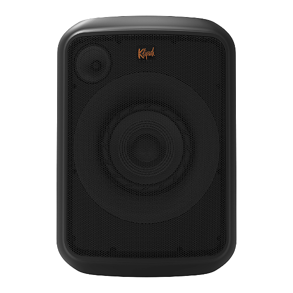 Caixa de Som Portátil Klipsch GIG XL Bluetooth 5.0 Bateria 8h Microfone Karaokê Luz RGB Preta (Bivolt)