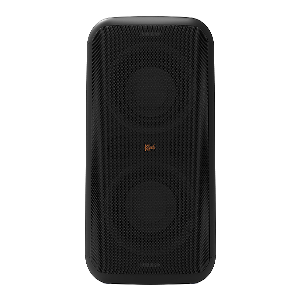 Caixa de Som Portátil Klipsch GIG XXL Bluetooth 5.0 Bateria 8h Microfone Karaokê Luz RGB Preta (Bivolt)